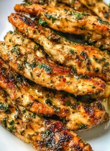 Crispy Greek chicken tenders served with dipping sauce