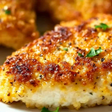 Tender Melt In Your Mouth Chicken Breast served with herbs and spices