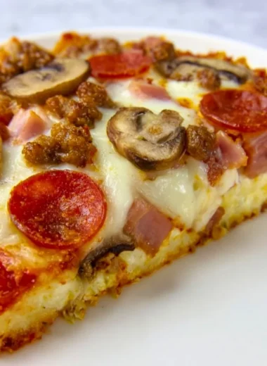 Delicious pizza slice from Where's The Crust Pizza restaurant