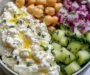 Cottage Cheese and Chickpea Salad: A Refreshing and Protein-Packed Delight