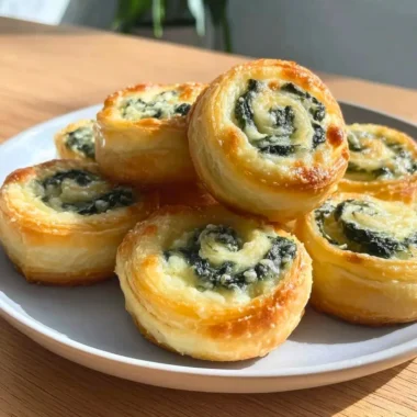 Spinach dip pinwheels served on a platter, perfect for appetizers at gatherings