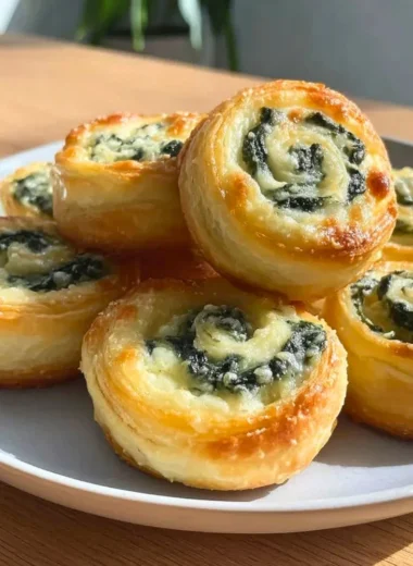 Spinach dip pinwheels served on a platter, perfect for appetizers at gatherings