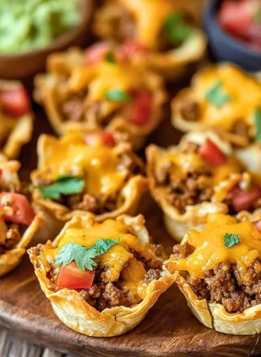 Delicious Taco Ranch Bites served on a platter, perfect for any occasion.