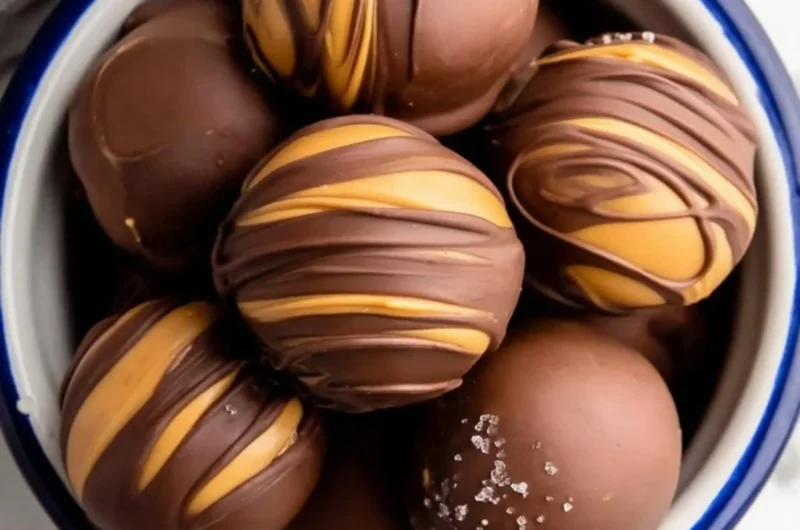 Delicious Peanut Butter Chocolate Fat Bombs, perfect keto snack