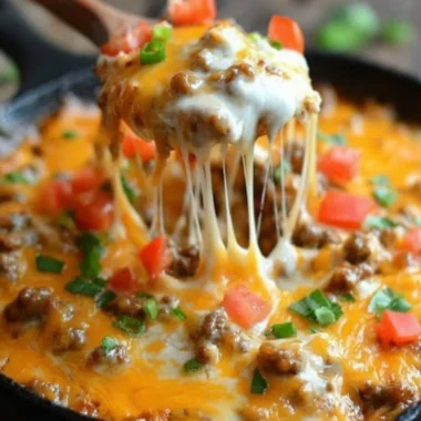 Delicious Texas Trash Dip served in a bowl for parties and gatherings